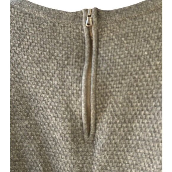 Club Monaco Cashmere/Wool/Leather Blend Knit Sweater Dress Size Small Petite - Picture 7 of 9